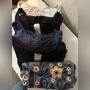 Maternity Tank Tops Bundle 4 Small, 1 Medium